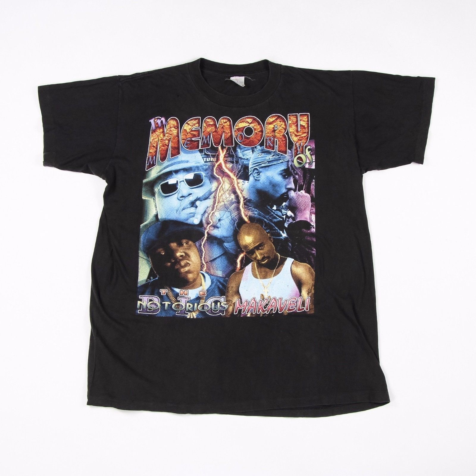 Biggie Smalls & Tupac Vintage Look T-Shirt – Vintage Rap Wear